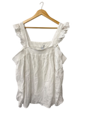 Grace & Karmen Ruffled Sleeveless Tanks