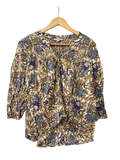 Ophelia Roe Smocked Floral Long Sleeves