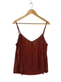 Pleated Camisole Tanks