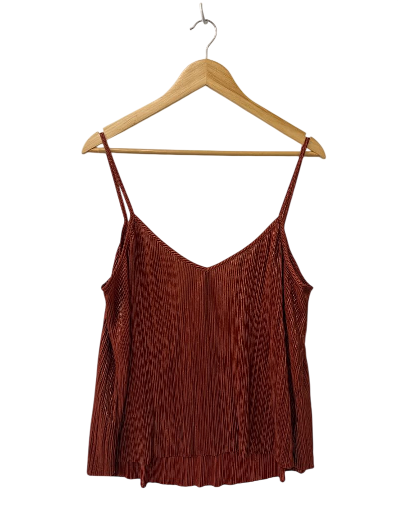 Pleated Camisole Tanks