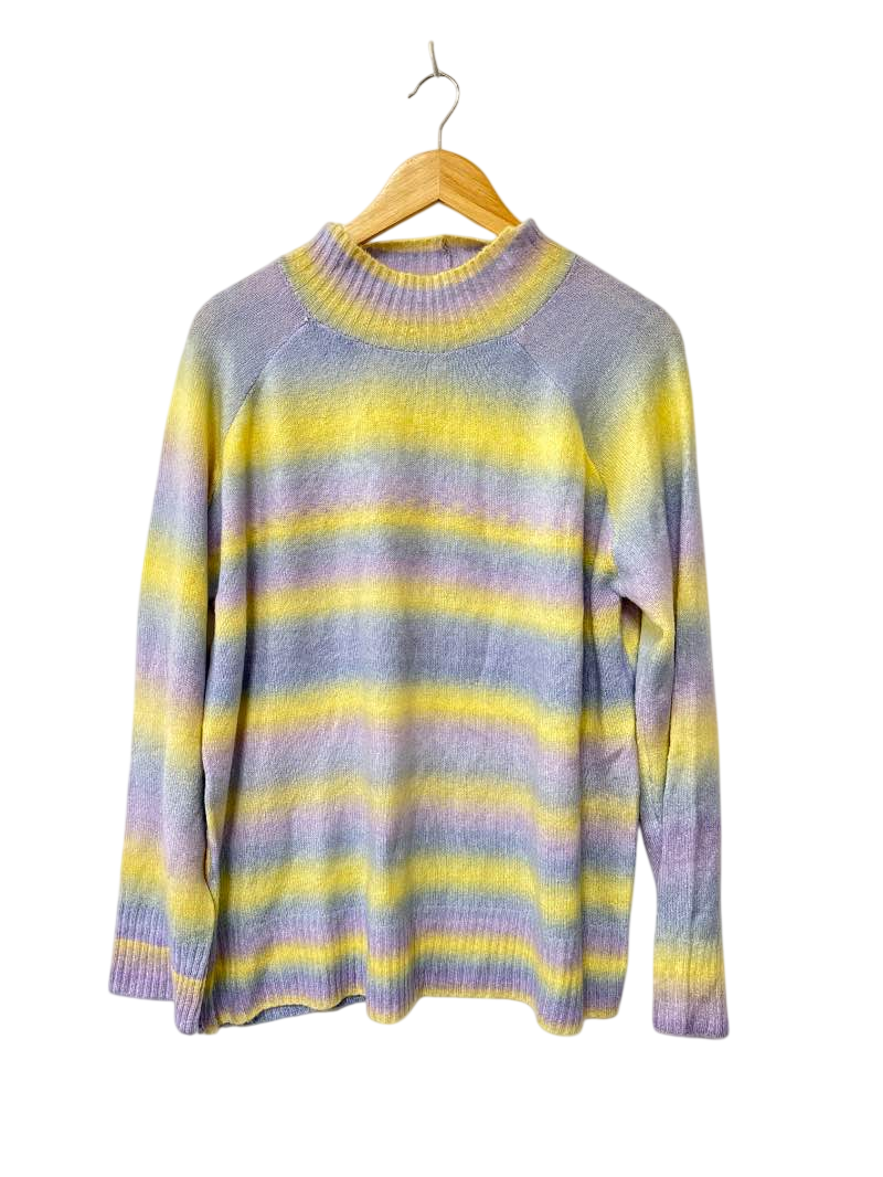 Work Shop Striped Crewneck Sweaters
