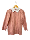 Cable & Gauge Collared Textured Long Sleeves