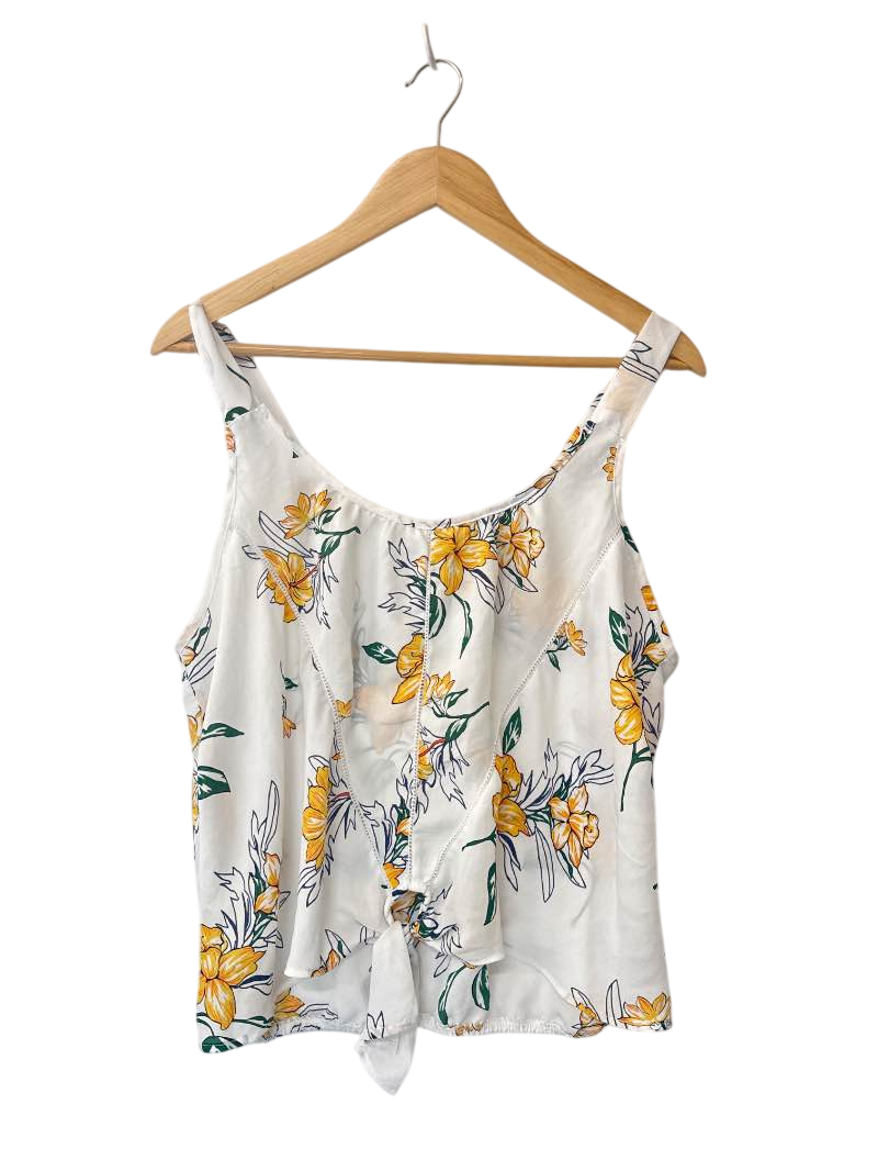 Sienna Sky Tie Front Tanks