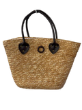 None Woven Tote Handbags