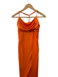 None Ruched Sleeveless Set