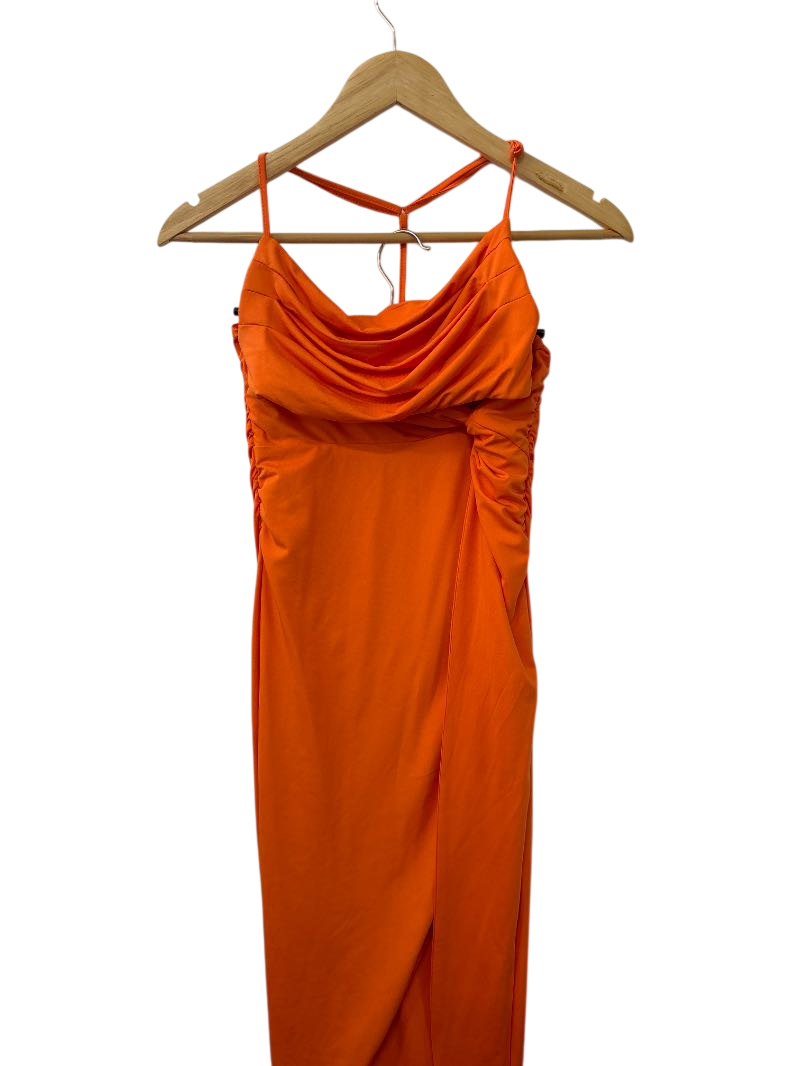 None Ruched Sleeveless Set