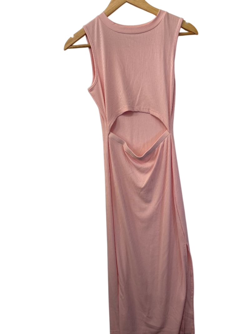 None Cut-Out Maxi Dresses