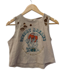 Recycle Threads  Distressed Graphic Tanks