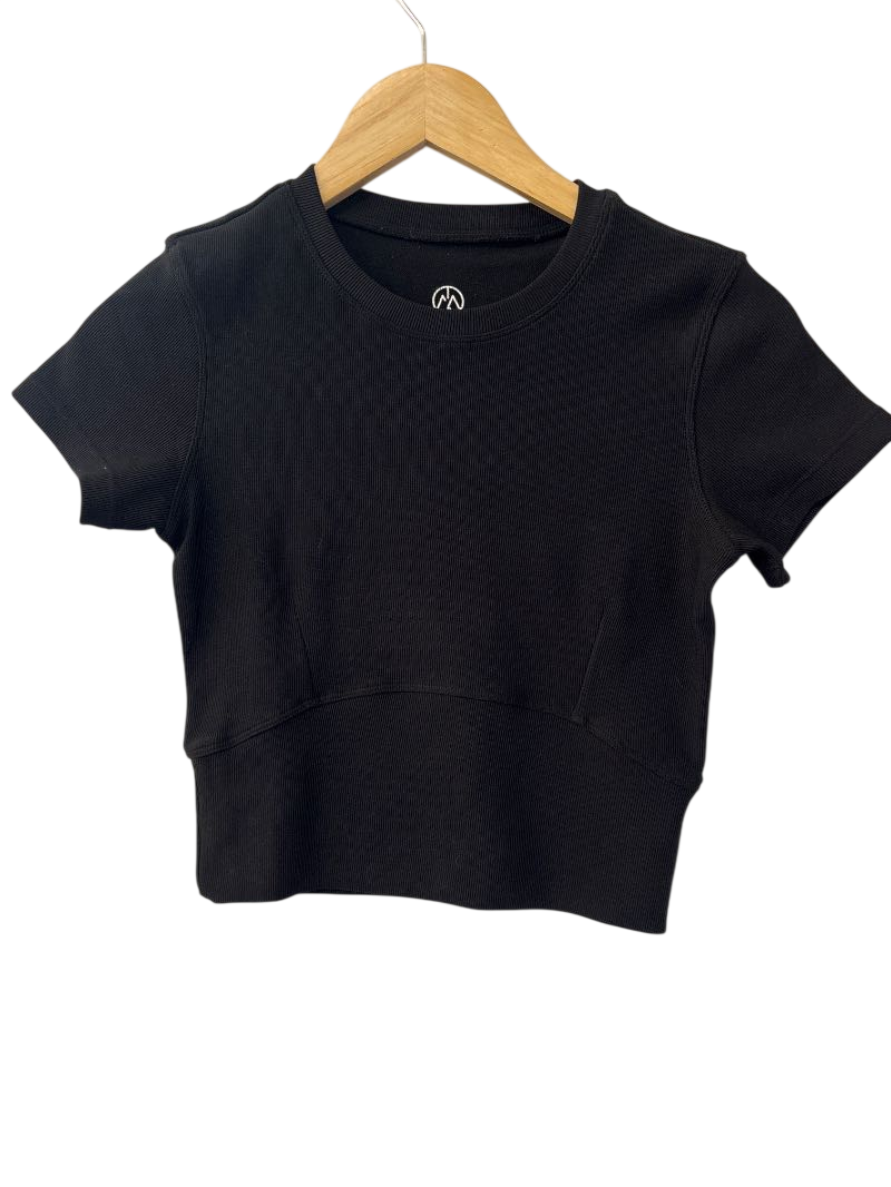 Move Theology  Cropped Tee Athletic