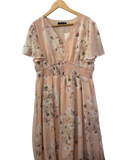 Simplee  Floral V-Neck Dresses