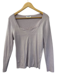 Old Navy  Ribbed V-Neck Long Sleeves