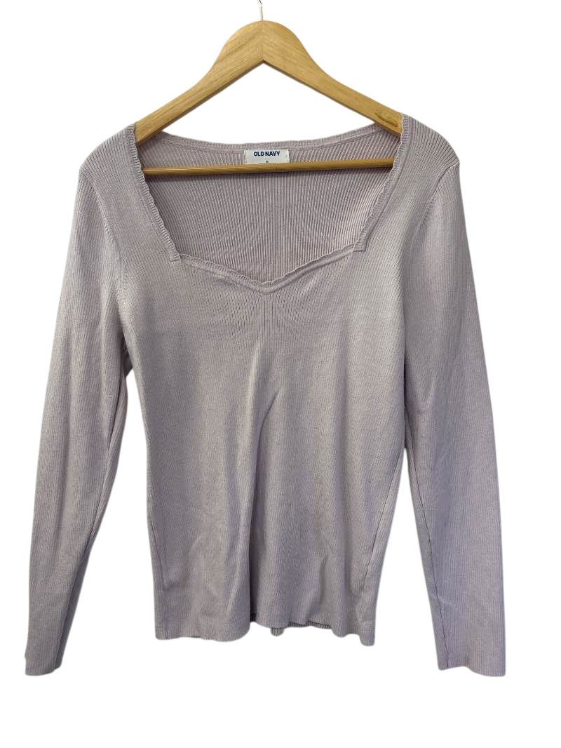 Old Navy  Ribbed V-Neck Long Sleeves