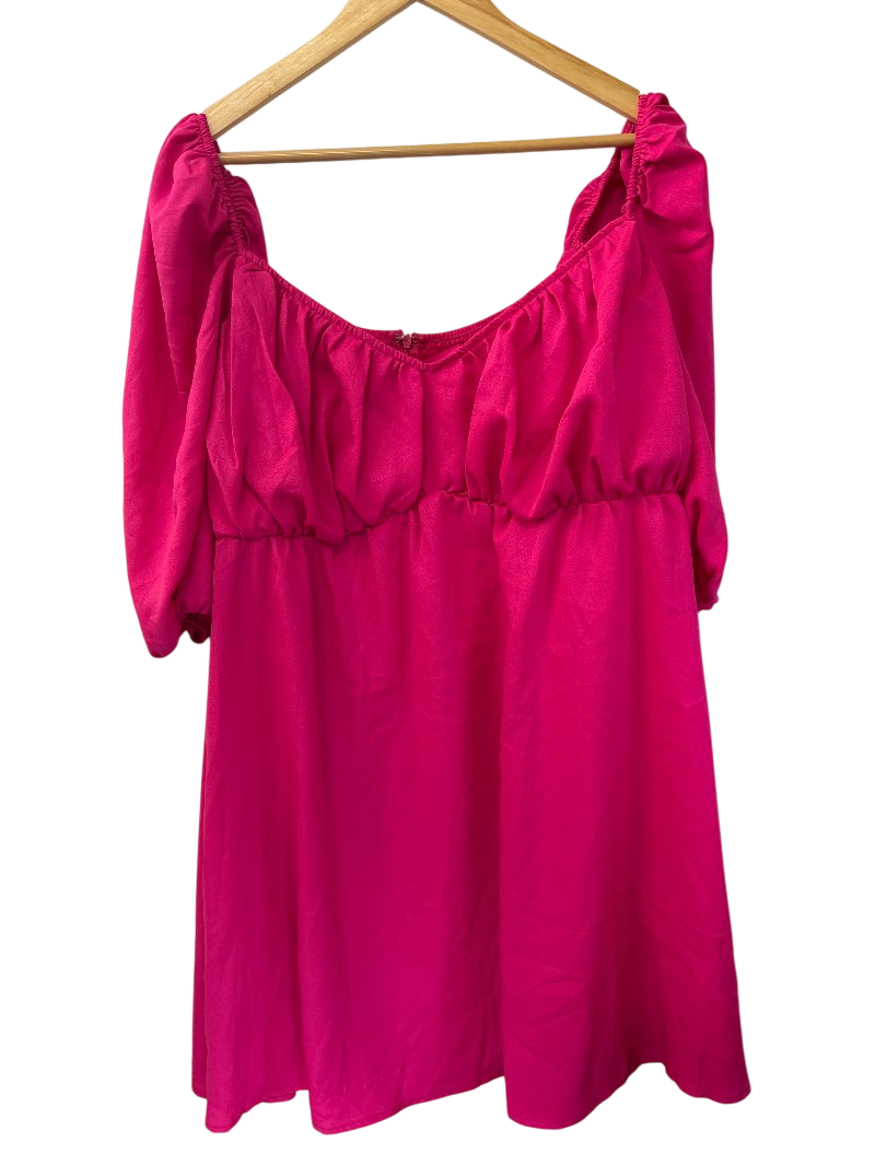 SHEIN  Ruched V-Neck Dresses