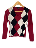 The Limited  Argyle Sweater Vintage