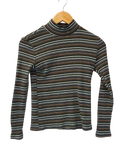 Basic Editions  Striped Turtleneck Vintage