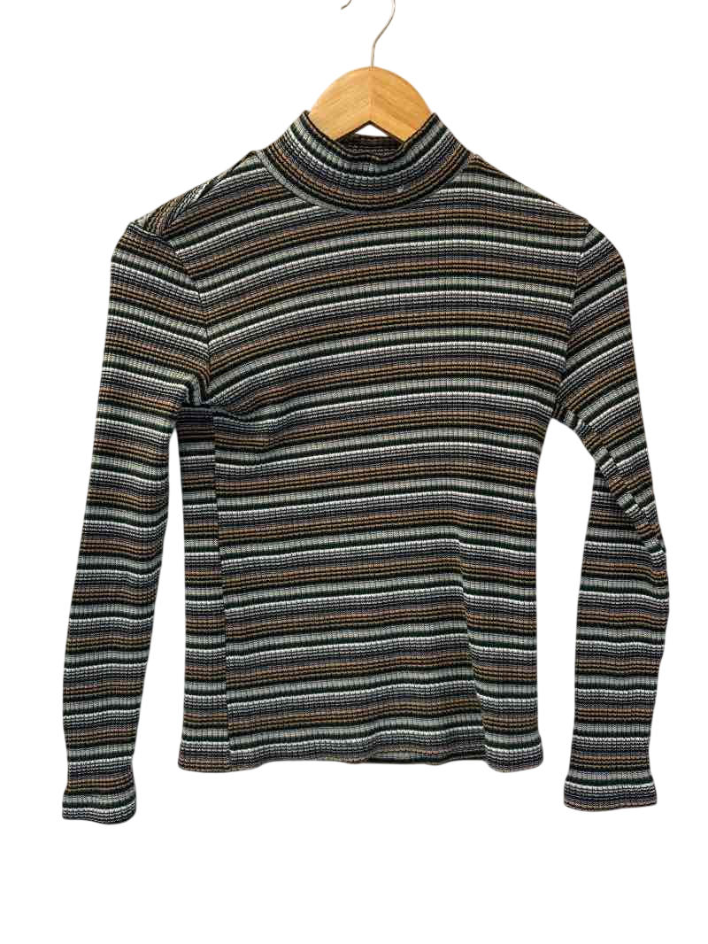 Basic Editions  Striped Turtleneck Vintage