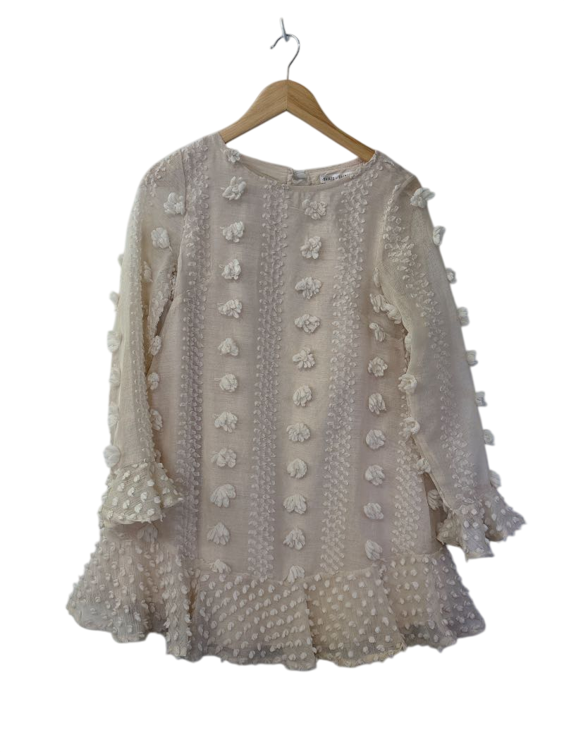 Saints + Secrets Textured Ruffle Dresses