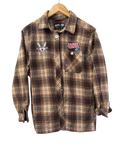 Broken Promises  Flannel Shirt Long Sleeves