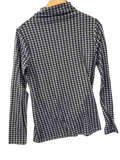 Ann Taylor Houndstooth Pattern Long Sleeves