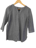 Talbots  V-Neck Tunic Long Sleeves