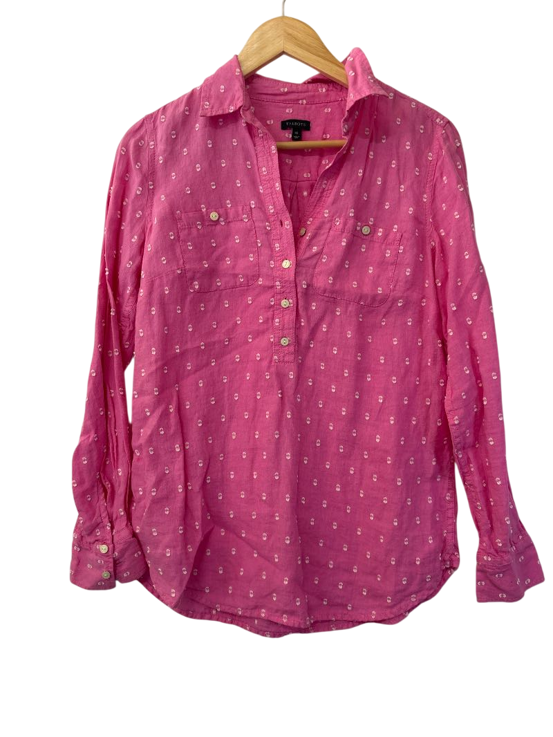 Talbots  Button-Down Collared Long Sleeves