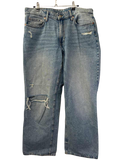 &Denim  Distressed Denim Jeans