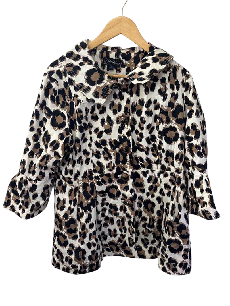 Eden Court Collared Button-Up Outerwear