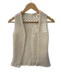 None Crochet Vest Vintage