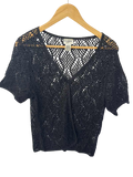 Liz Baker Vintage Crocheted Top Vintage