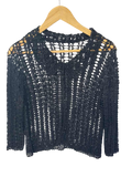 None Crochet Cardigan Vintage
