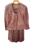 Nah Nah Collection  Lace Skirt Suit Vintage