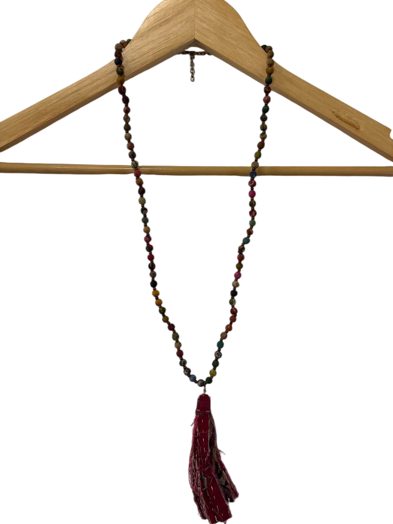 None Beaded Necklace Jewelry