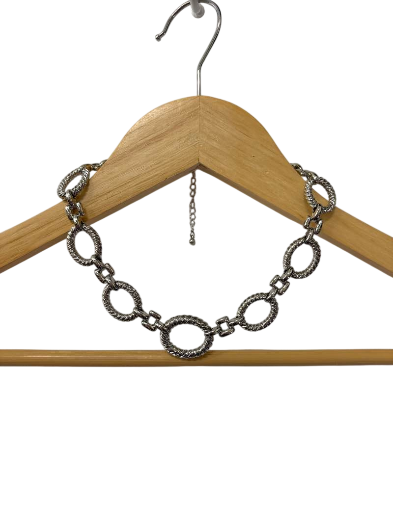 None Textured Link Jewelry