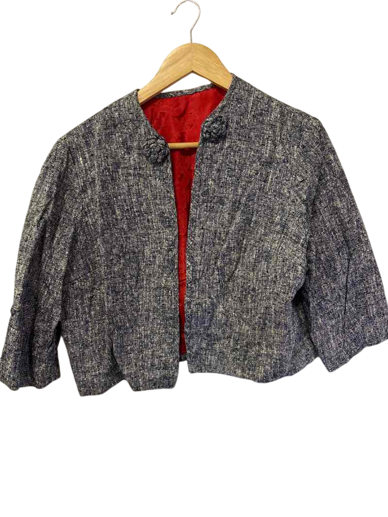 None Vintage Tweed Jacket Vintage