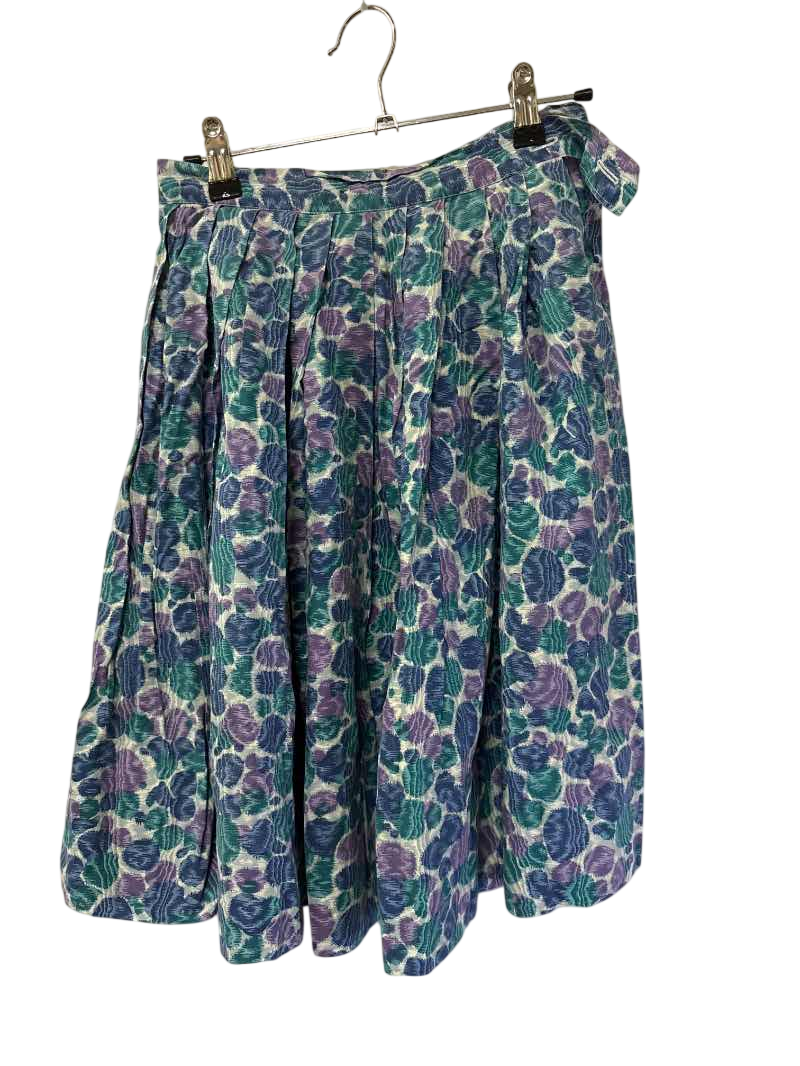 None Vintage Pleated Skirt Vintage