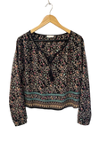 Lush Boho Print Long Sleeves