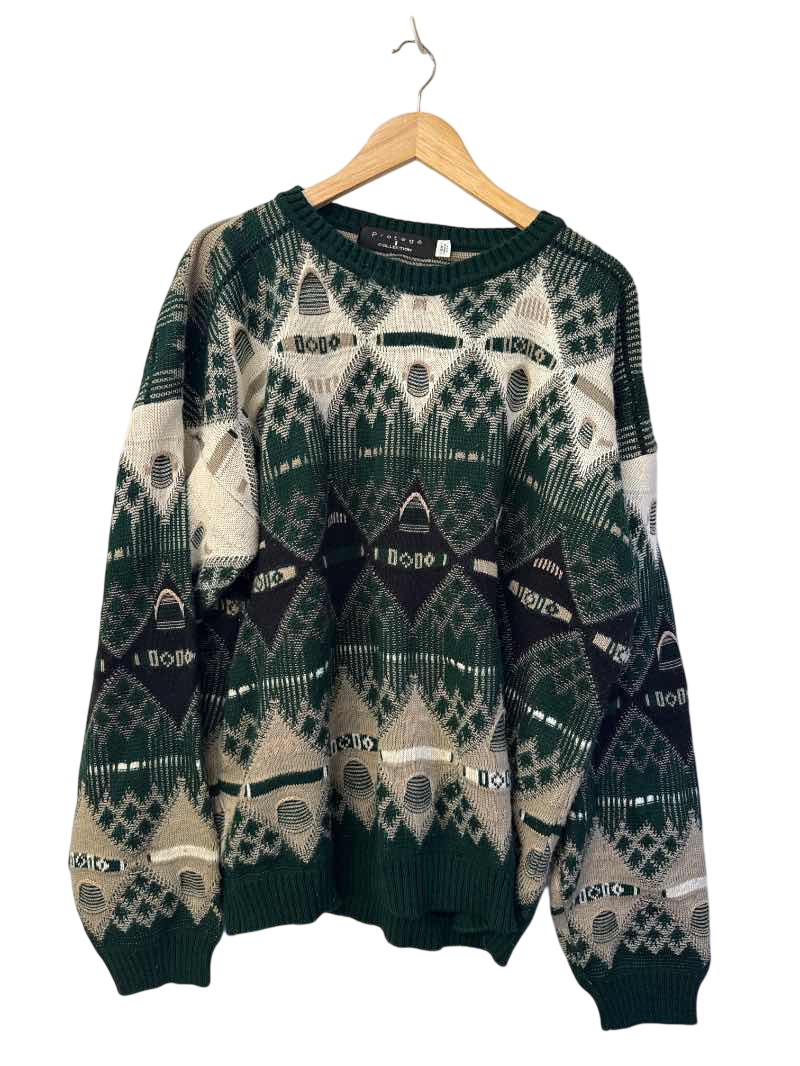 Protege Vintage Geometric Sweater Vintage