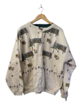 Artisans Rustic Pattern Cardigan Vintage