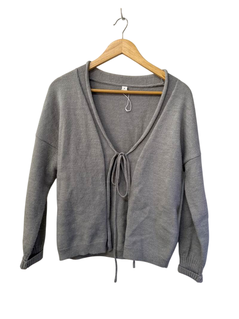 Tie Front Cardigan Sweaters