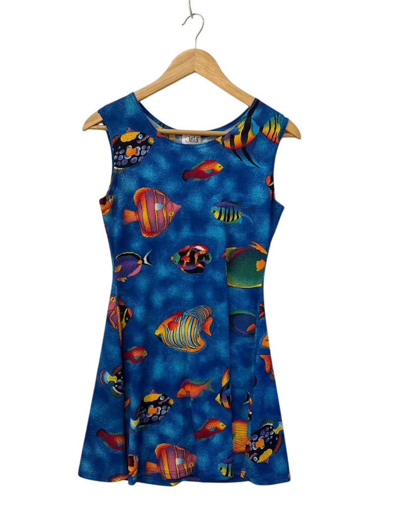 Jostar Sleeveless Printed Dresses