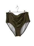 Ruched High-Waist Swimwear