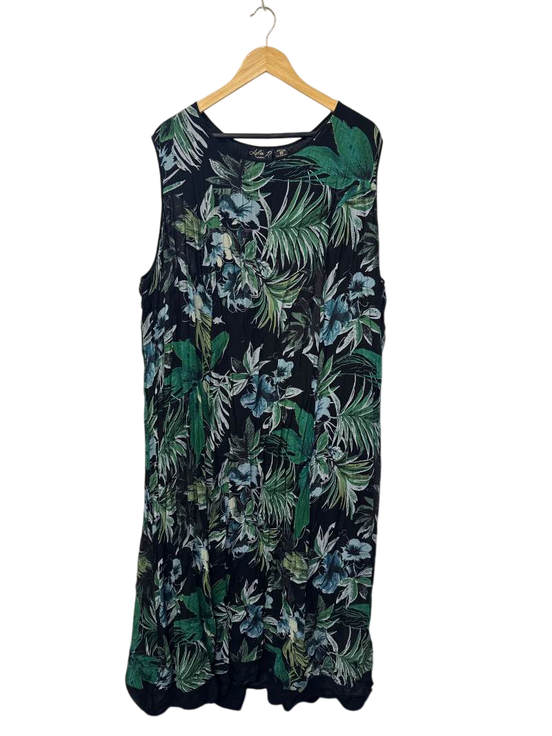 Lola P Floral Print Dress Vintage