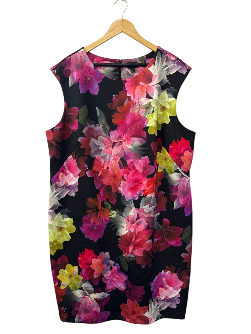 Worthington Floral Sleeveless Dresses