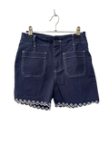 Bagatelle Eyelet Hem Shorts
