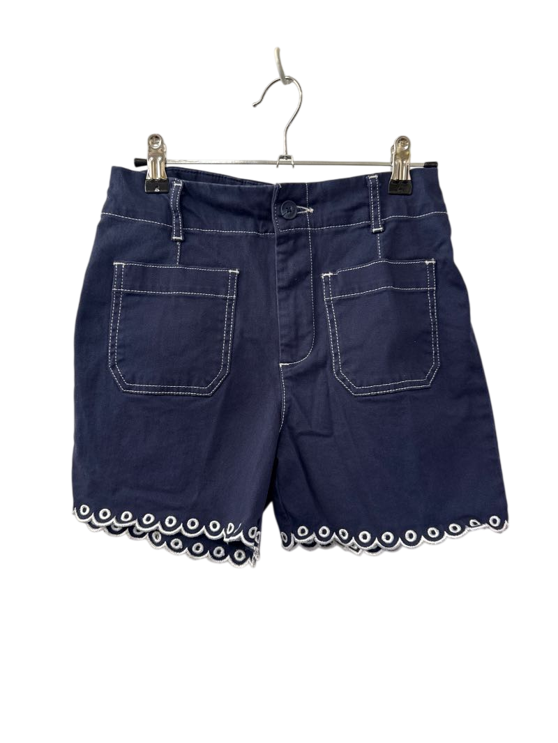 Bagatelle Eyelet Hem Shorts