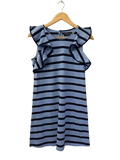 Duffield Lane Striped Ruffle Sleeve Dresses