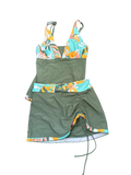 Ruched Halter Swimwear