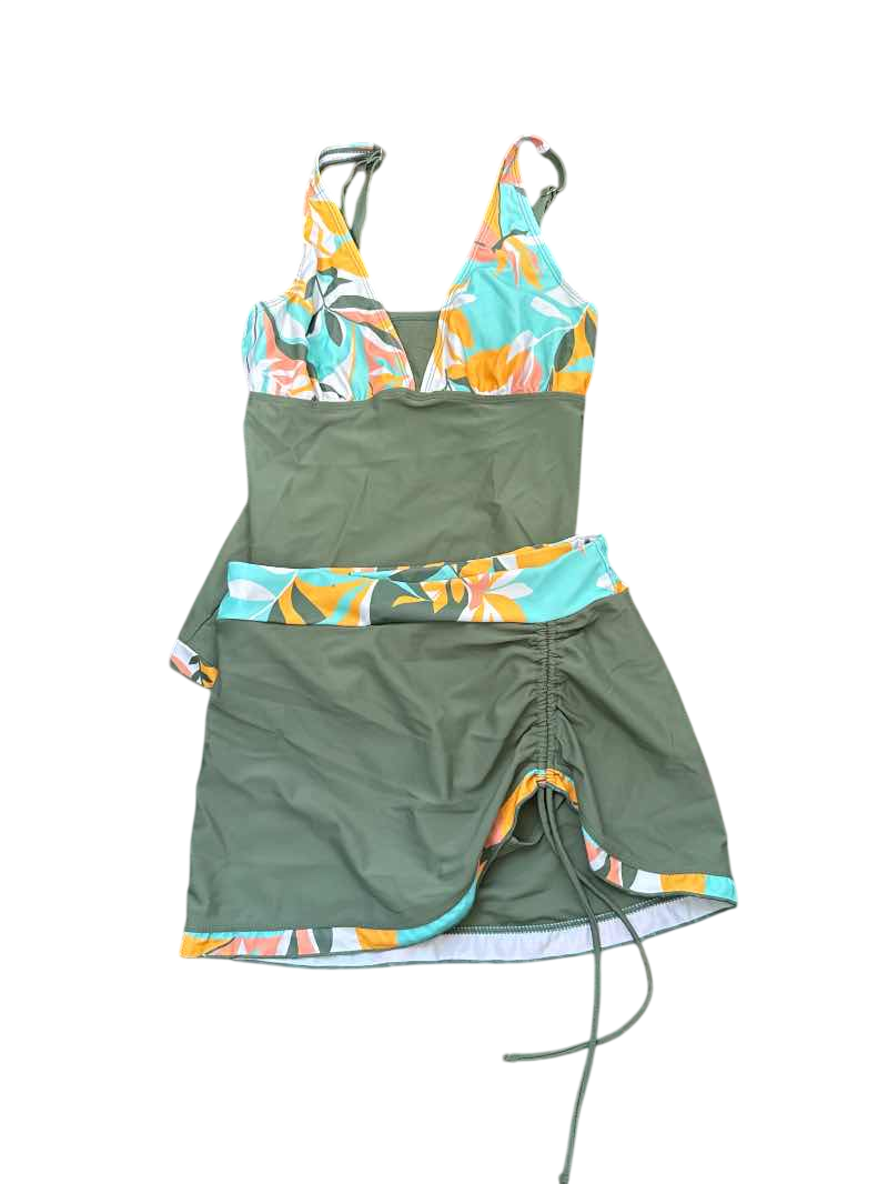 Ruched Halter Swimwear