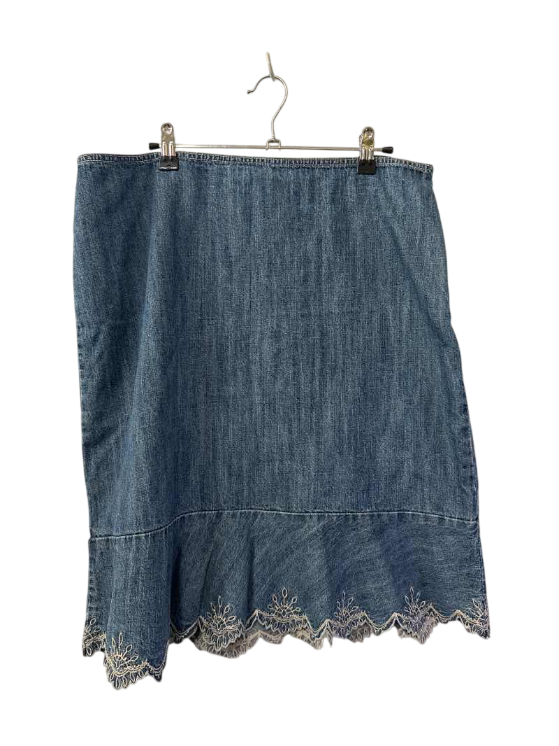 Access Denim Skirt Vintage