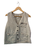 Mizz Lizz Utility Vest Vintage